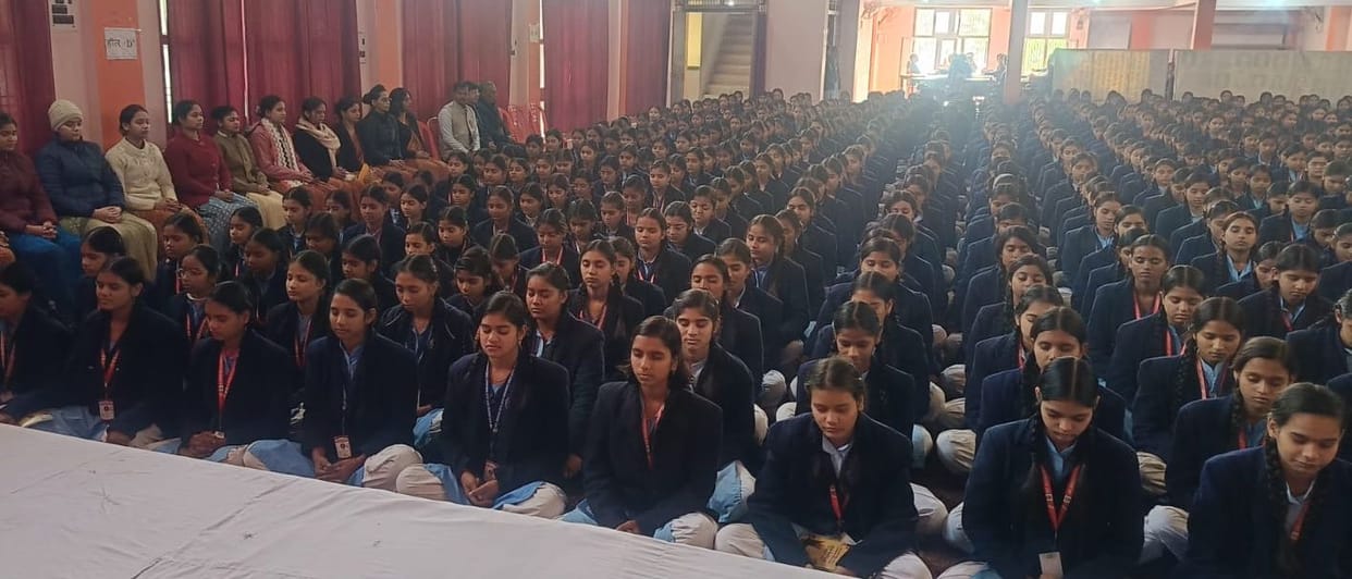 Mantras given to girl students to remain stress free