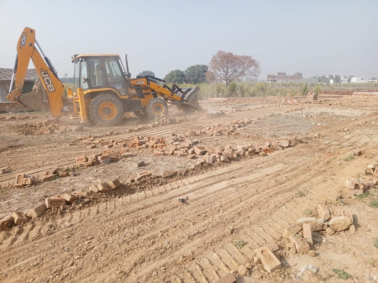 Three unauthorized colonies demolished in Gulavathi
