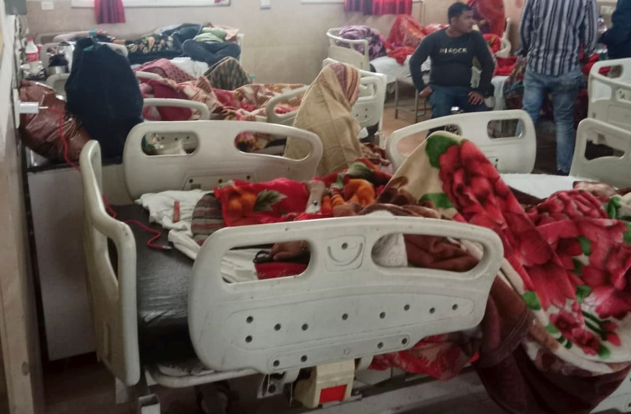 Government blankets are not dispelling the cold, and those who can afford them are ordering them from home.