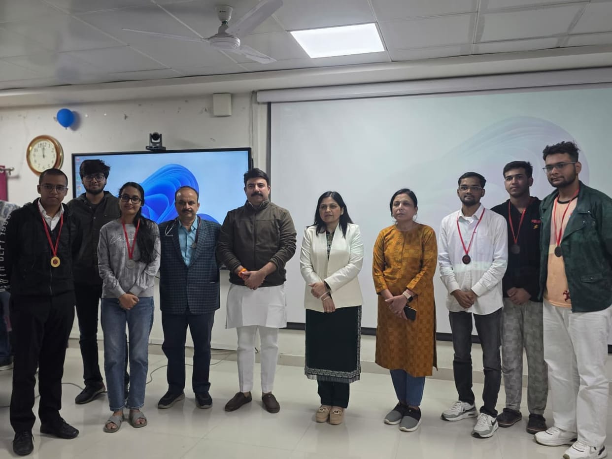Amarendra won the debate competition, while Utkarsh won the photography competition.