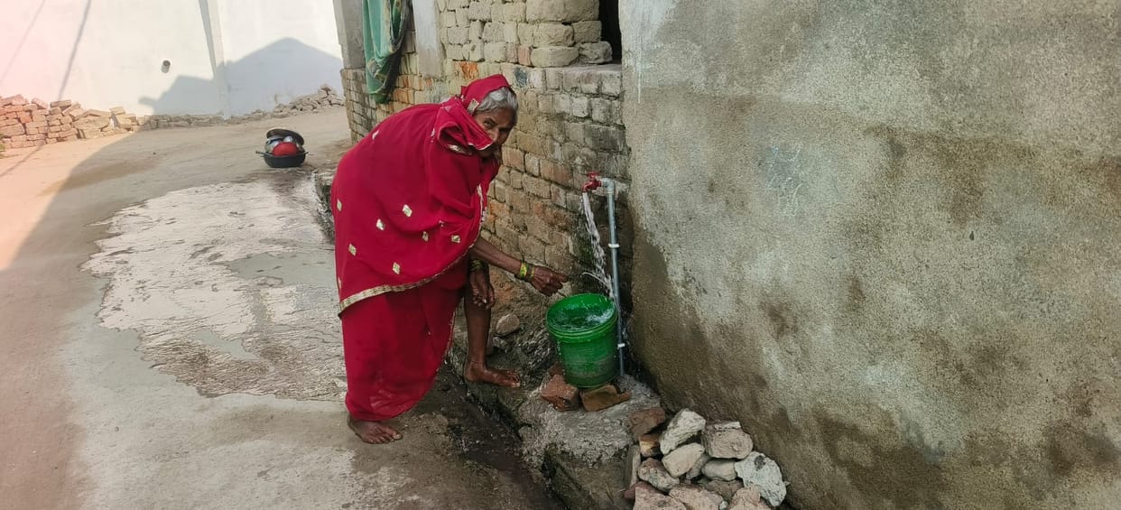 After 37 years, taps spew water, villagers rejoice