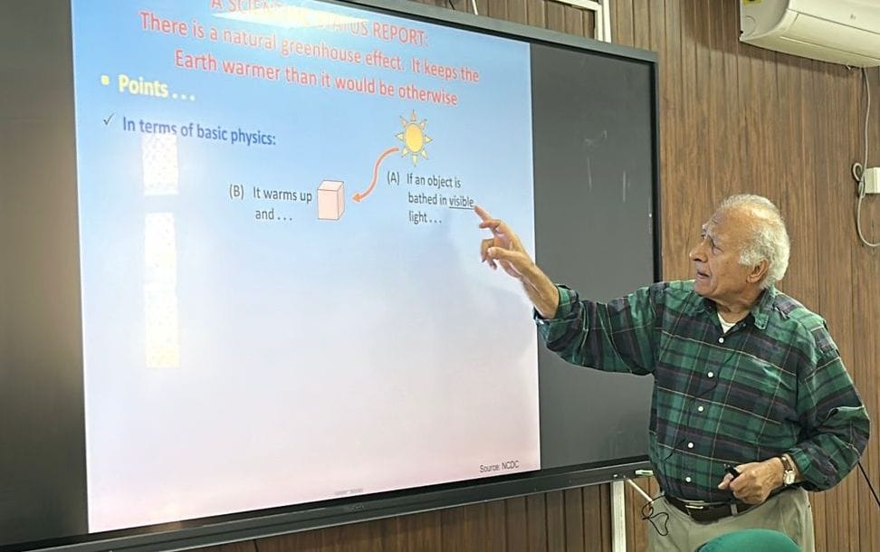 The threat of greenhouse gases increases