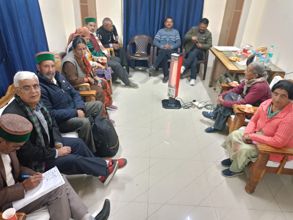 meeting of pensioners