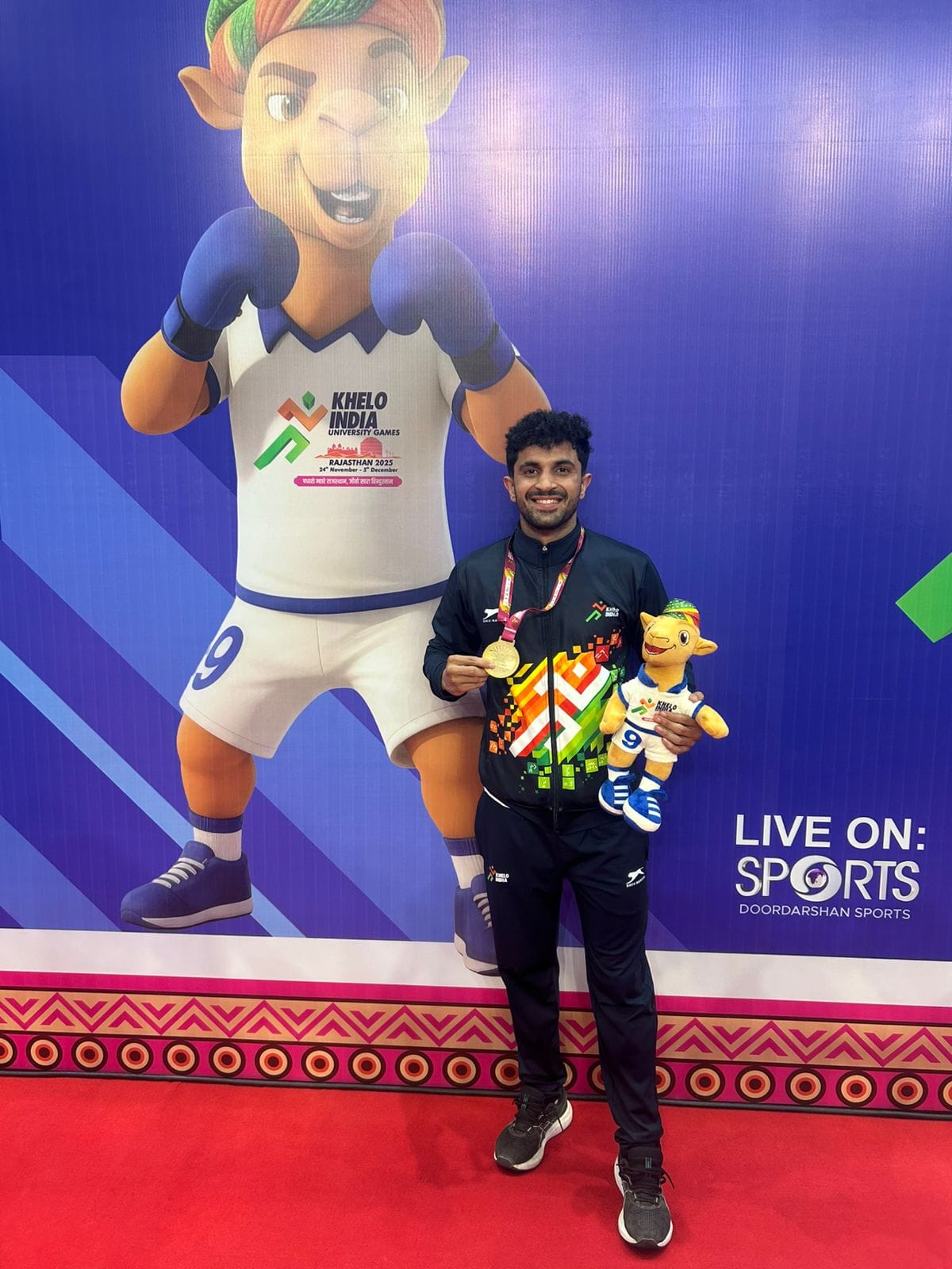 Boxer Gorish won the gold medal