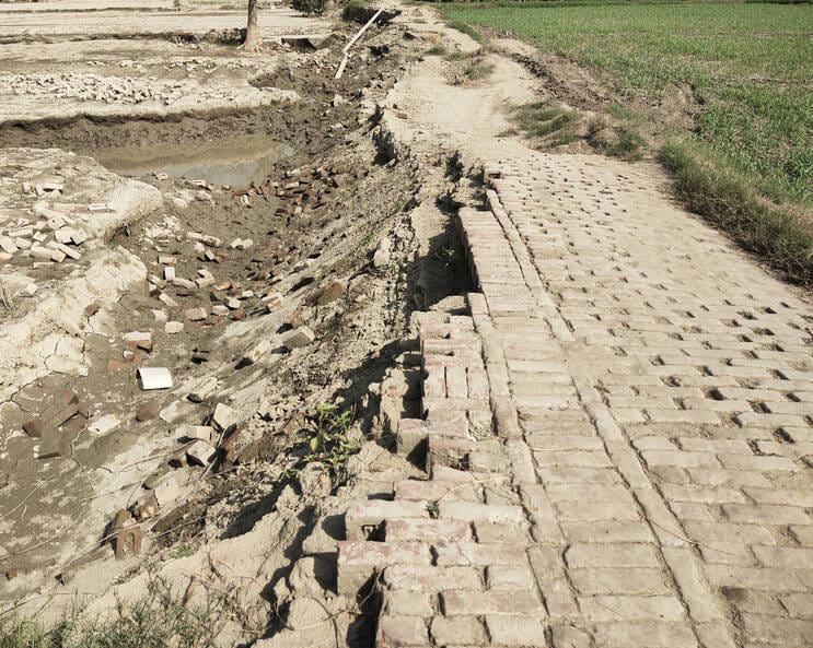 Residents of Sanauli and Jhambha villages have to pay a tax to visit the crematorium.