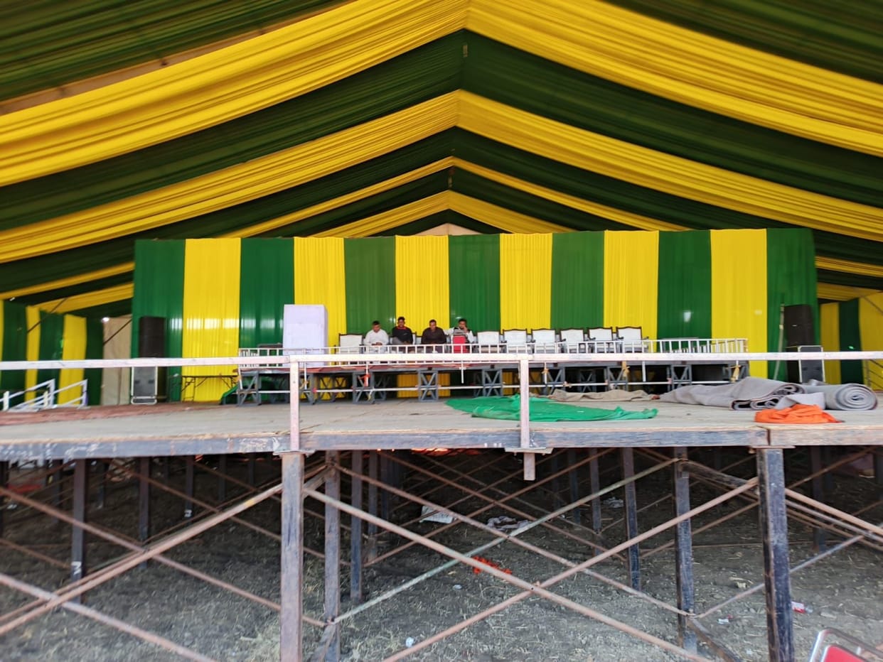 JJP rally in Julana today, all efforts put into preparations