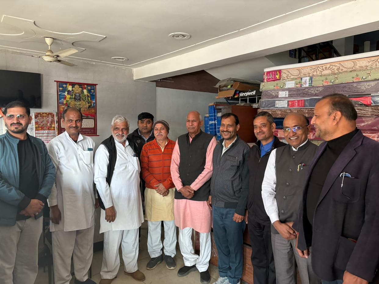 Haryana Vyapar Mandal Beri formed, Rajveer became the president