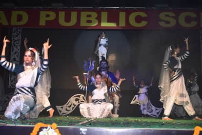 Cultural programs were celebrated in the annual festival