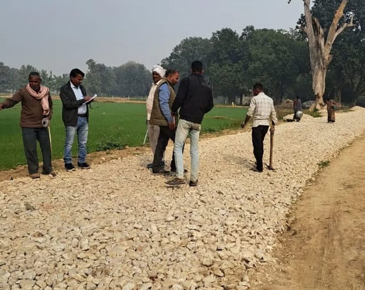 Hopes of road construction work starting