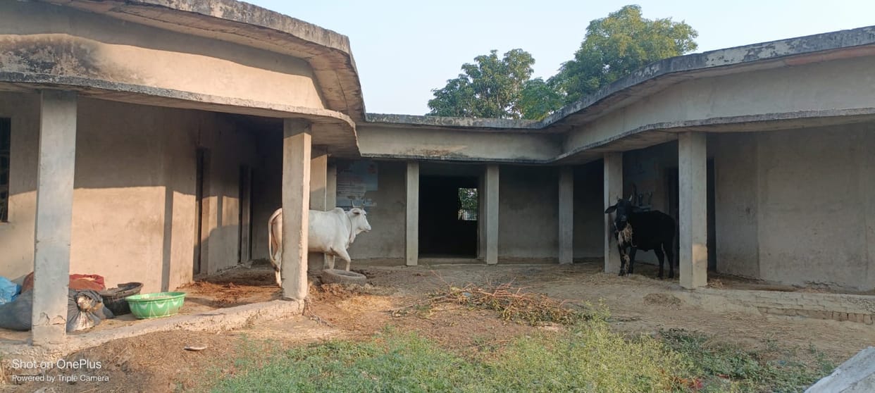 Siddharthnagar News: Five years have passed, but the construction of the Panchayat Bhawan has not been completed
