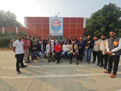 Youth activity in district.