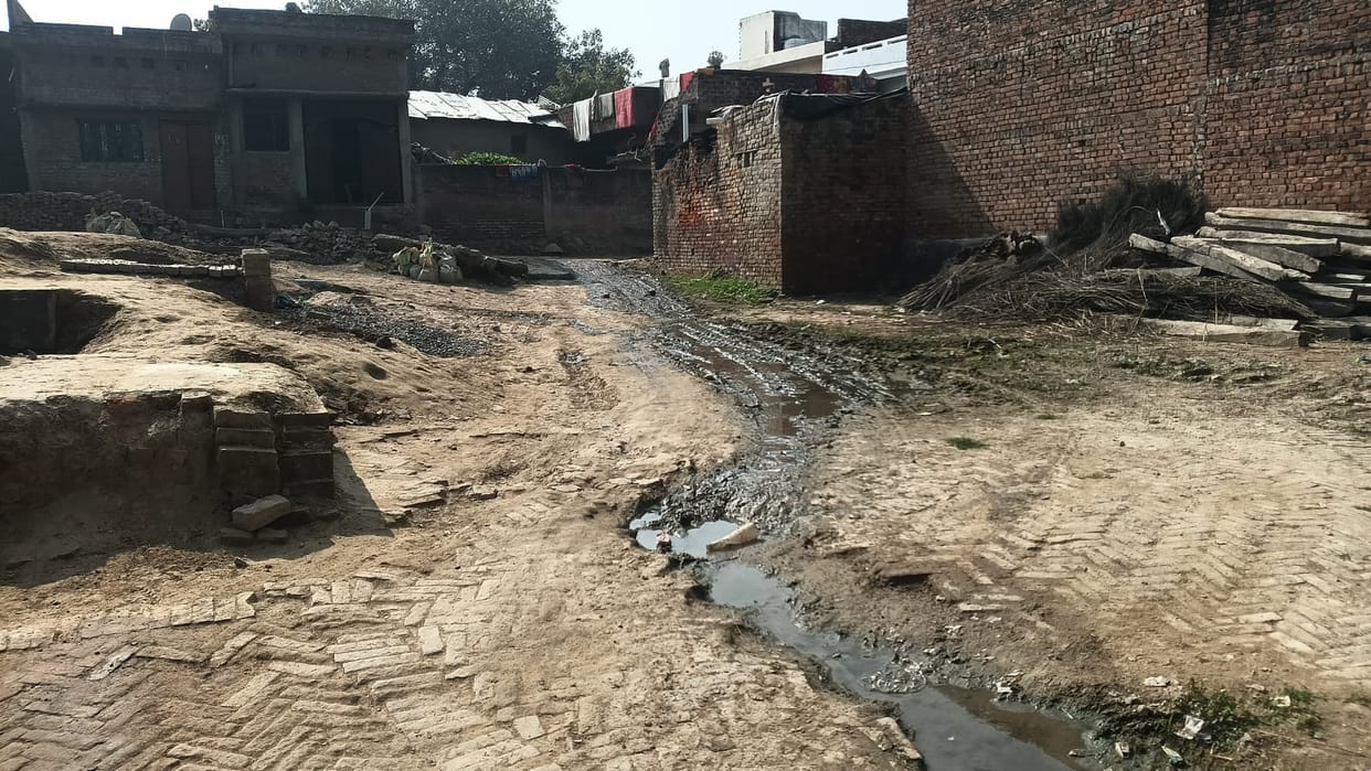 Construction of interlocking roads, drains and open gyms in 14 wards at a cost of Rs 38 lakh