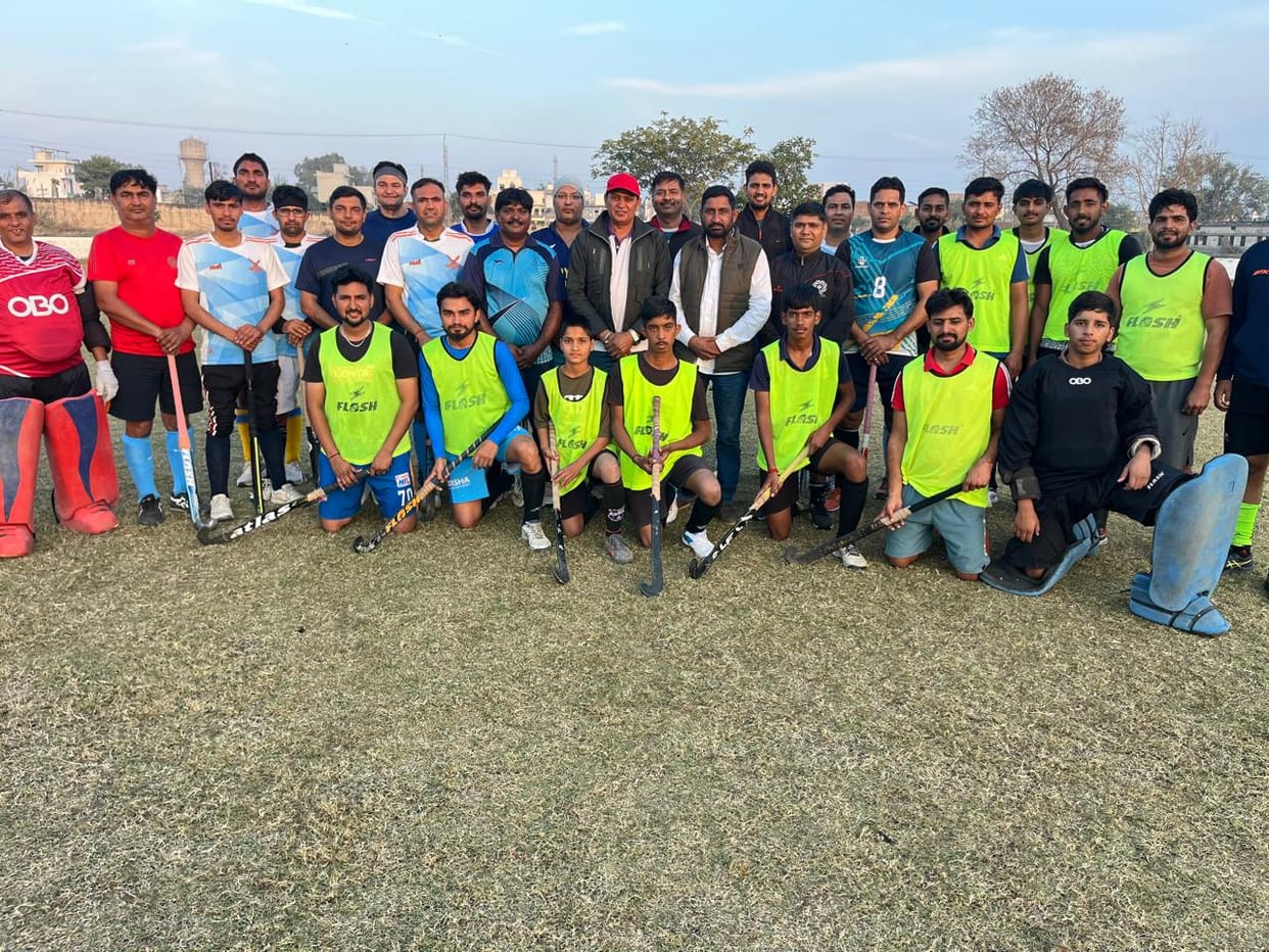 Dabda's hockey team won the friendly match