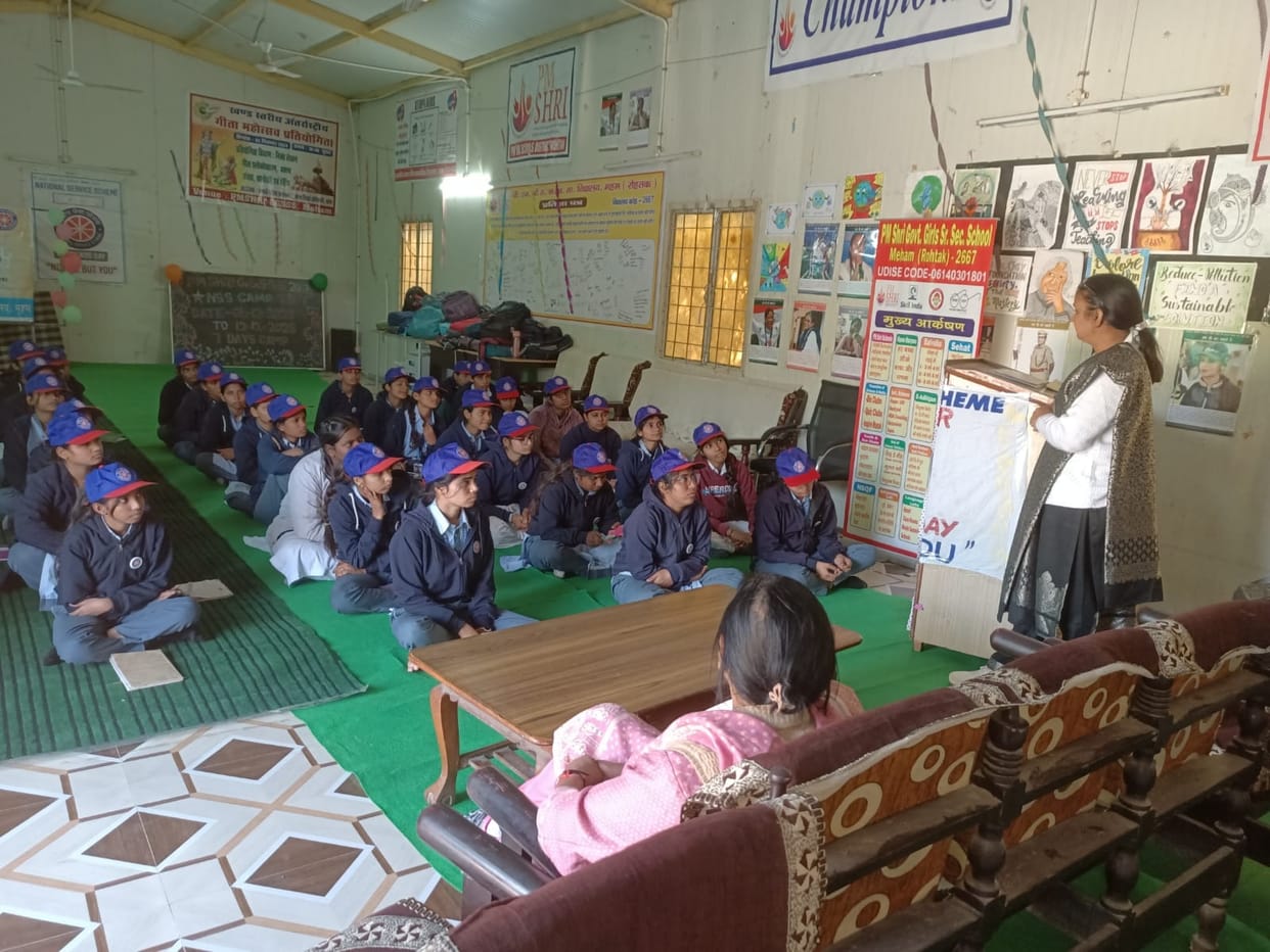 Volunteers cleaned the school premises