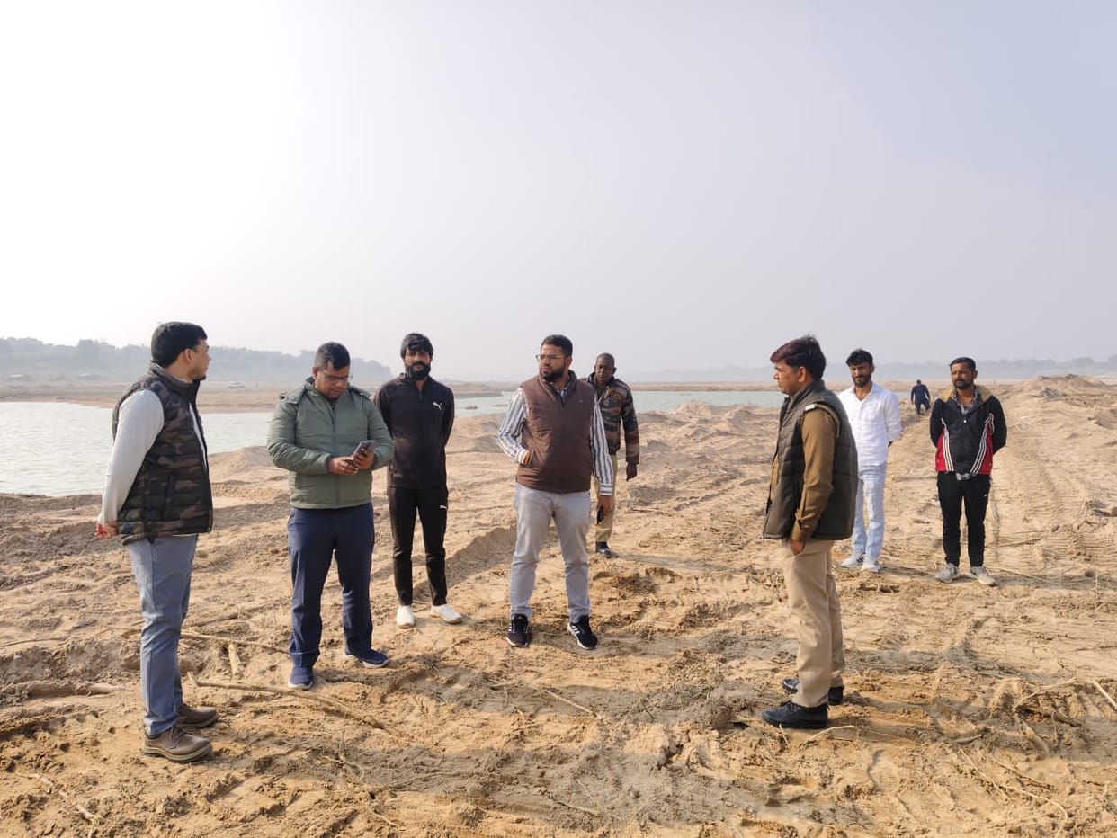 2.32 crore fine for illegal mining of gravel