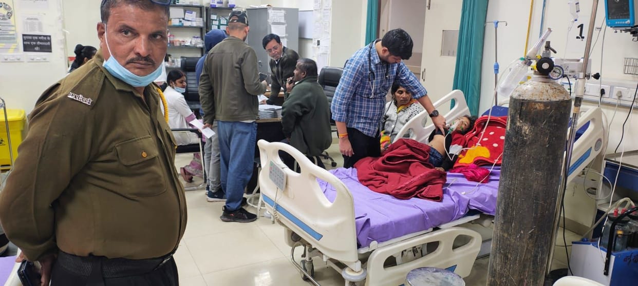 Emergency health services were back on track late at night.