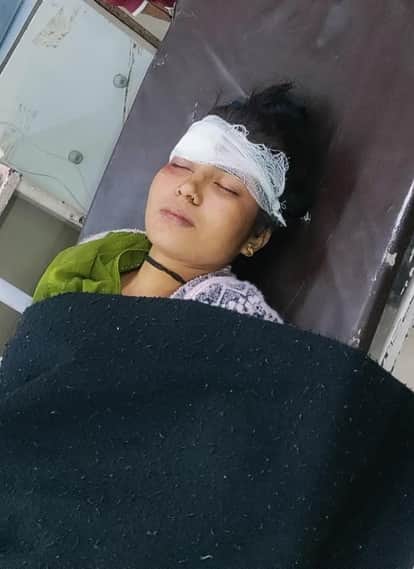 Unknown vehicle hits couple riding bike husband dies