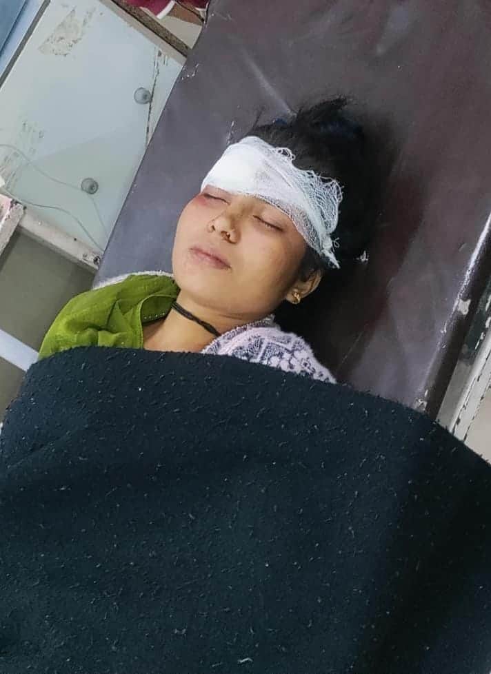 घटना में घायल लोग