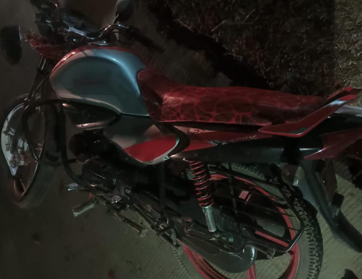 Bike rider dies after being hit by an unknown vehicle, tragic accident took place late night in Karravan.