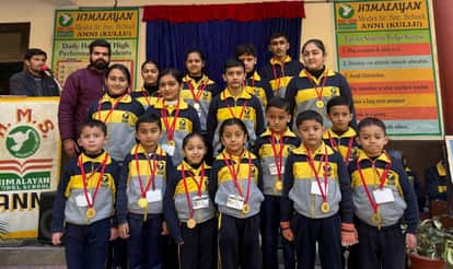 Children's Science Congress organized at Himalayan Model Senior Secondary School, Aani