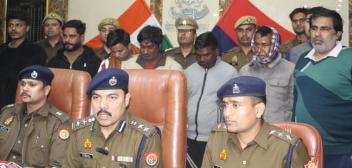 Eight smugglers arrested, 151 kg of ganja recovered