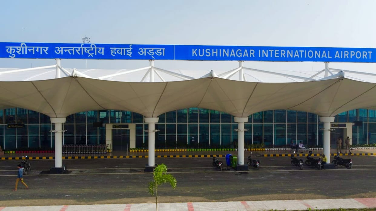 Voices were raised from the Assembly to the MP, yet flights did not take off from Kushinagar.
