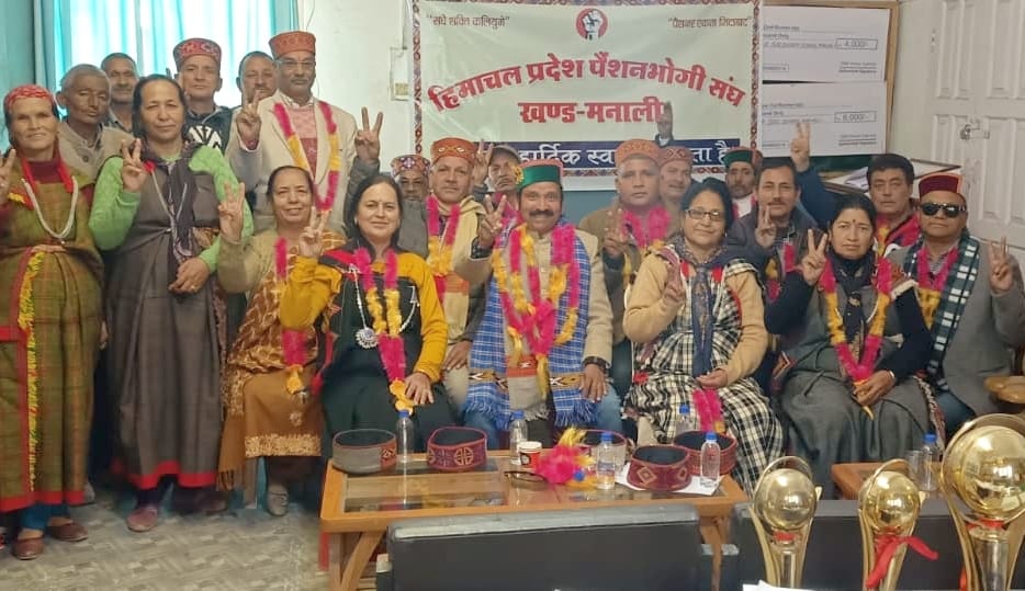 Neelchand became the Manali section president of the Pensioners Association.