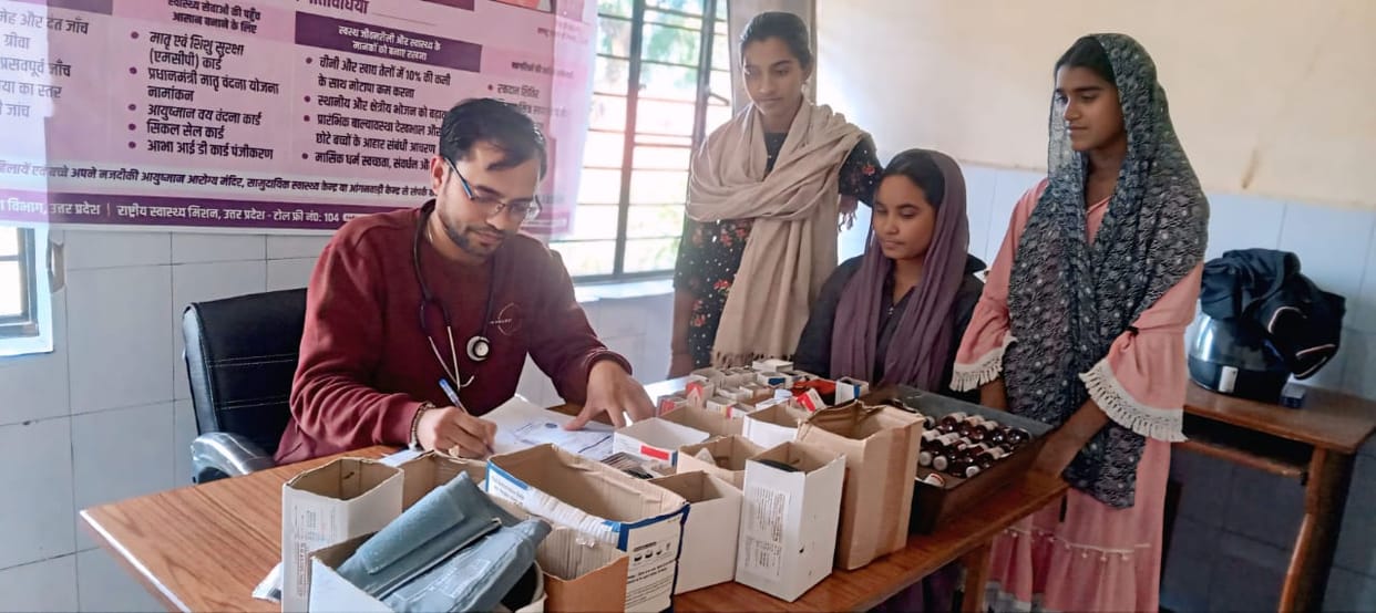 222 people got their health checked at five PHCs.