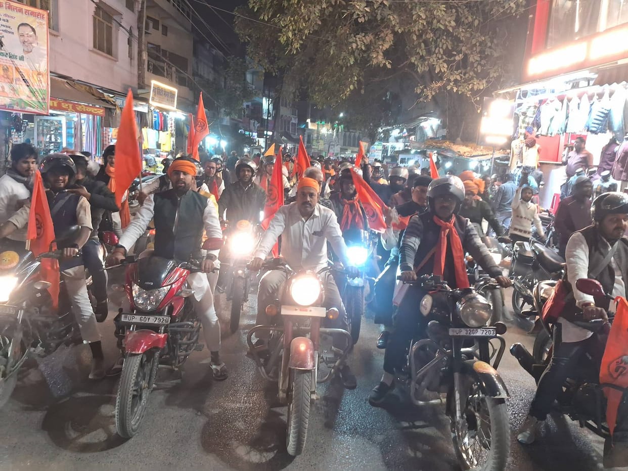 Bike rally organised for Hindu convention