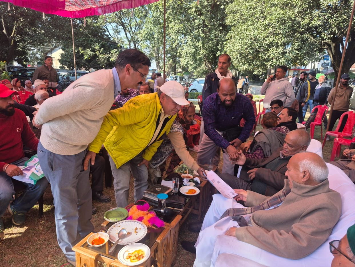 Agriculture Minister listened to the problems of the people in Jawali.
