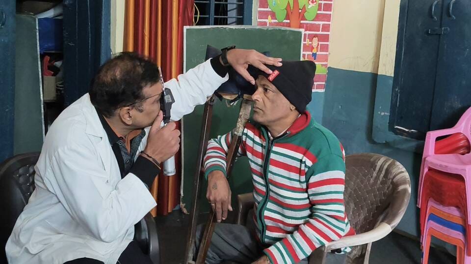 Seven patients will undergo free eye surgery