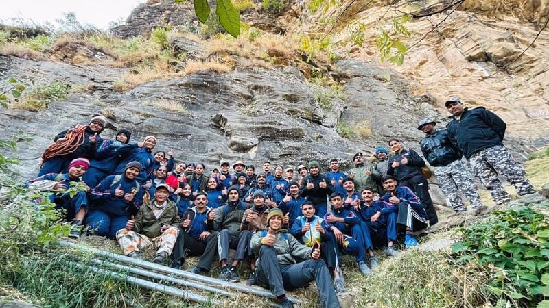 30 cadets from Rajasthan learnt hill climbing