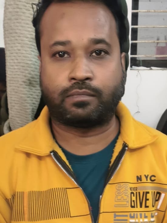 आरोपी तरुण कुमार कोली।