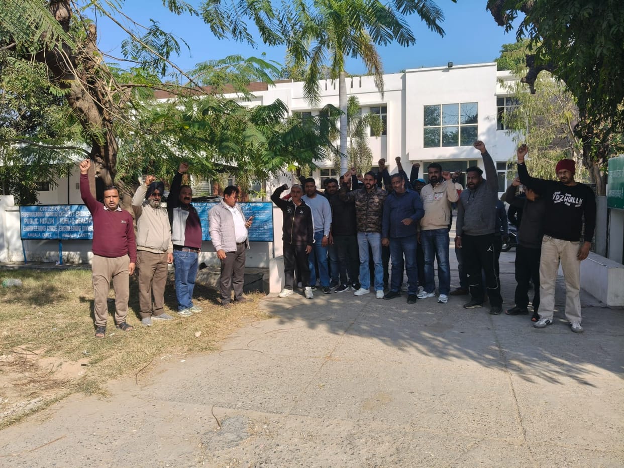 Protest over non-payment
