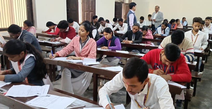 119 candidates appeared for the examination in LBS College