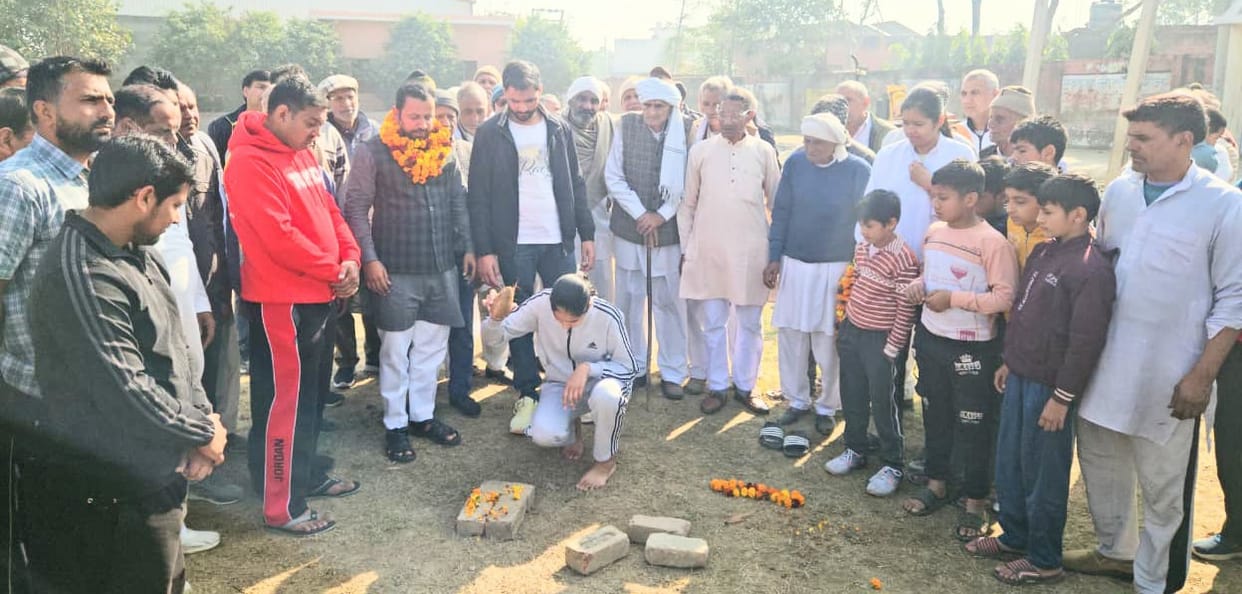 Gym hall and basketball ground to be built in Barahi, work begins