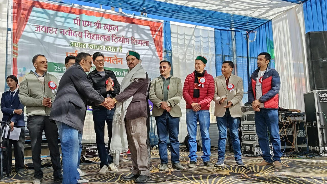 Alumni Meet organised at JNV Theog