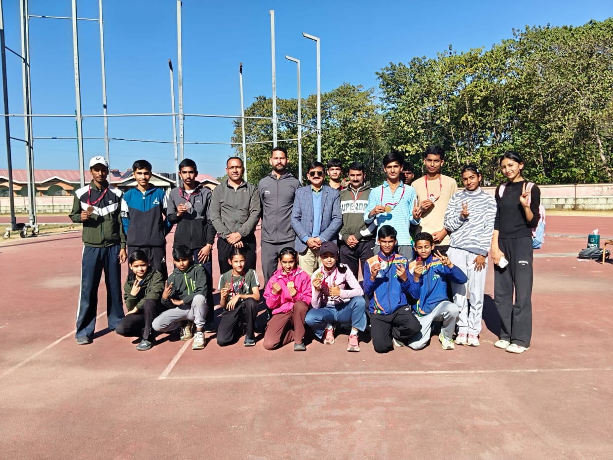 Cross Country Competition... Shine and Pankaj stood first in Under-16