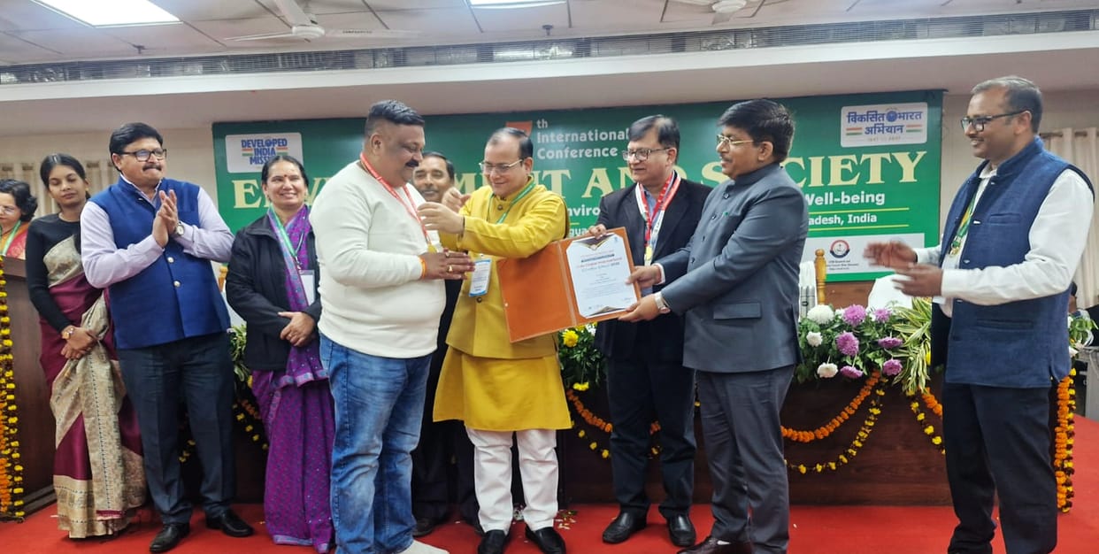 Dr. Rajiv Ranjan honored with Indo Global Excellence Award