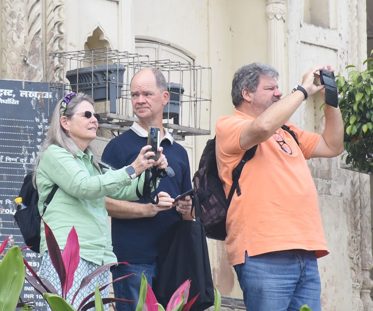 Lucknow's minimum temperature rose by 3.1 degrees in the last 24 hours.