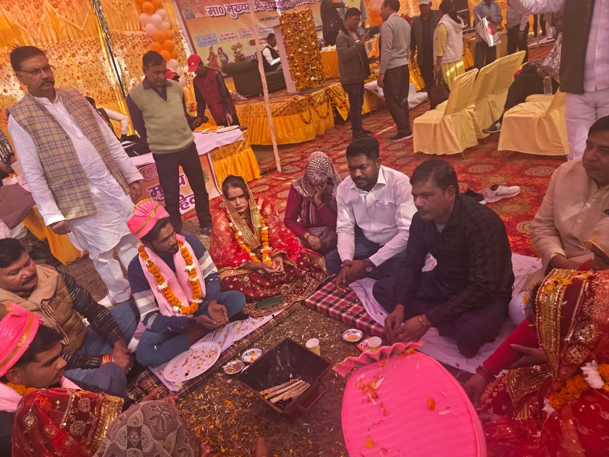 49 couples took part in mass marriage, three got married