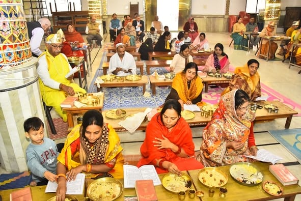 24th foundation day of Shri Digambar Jain Temple celebrated