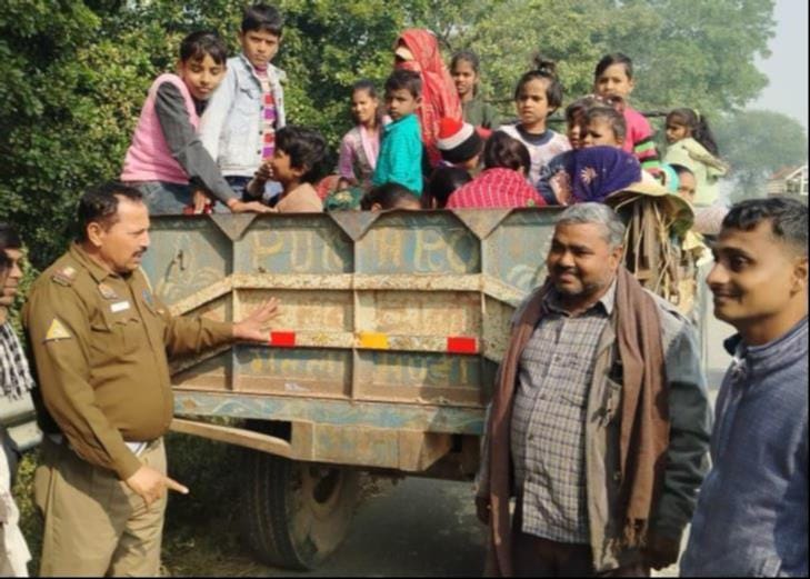 Gave information about traffic rules