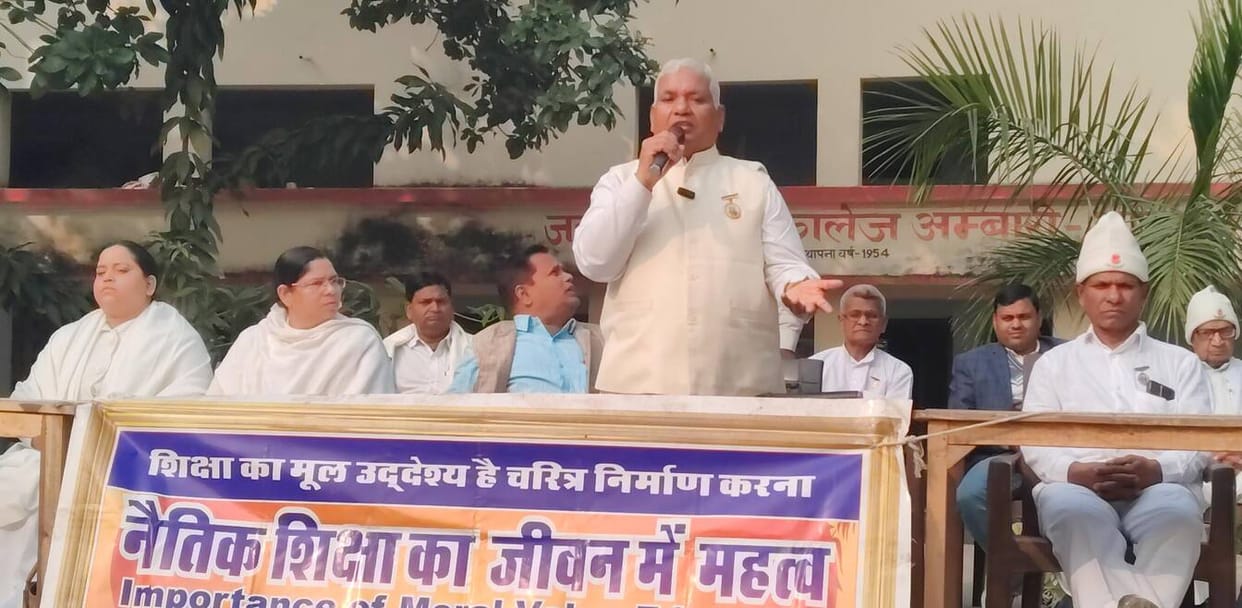 Moral education will lead to all-round development of children: Bhagwan Bhai