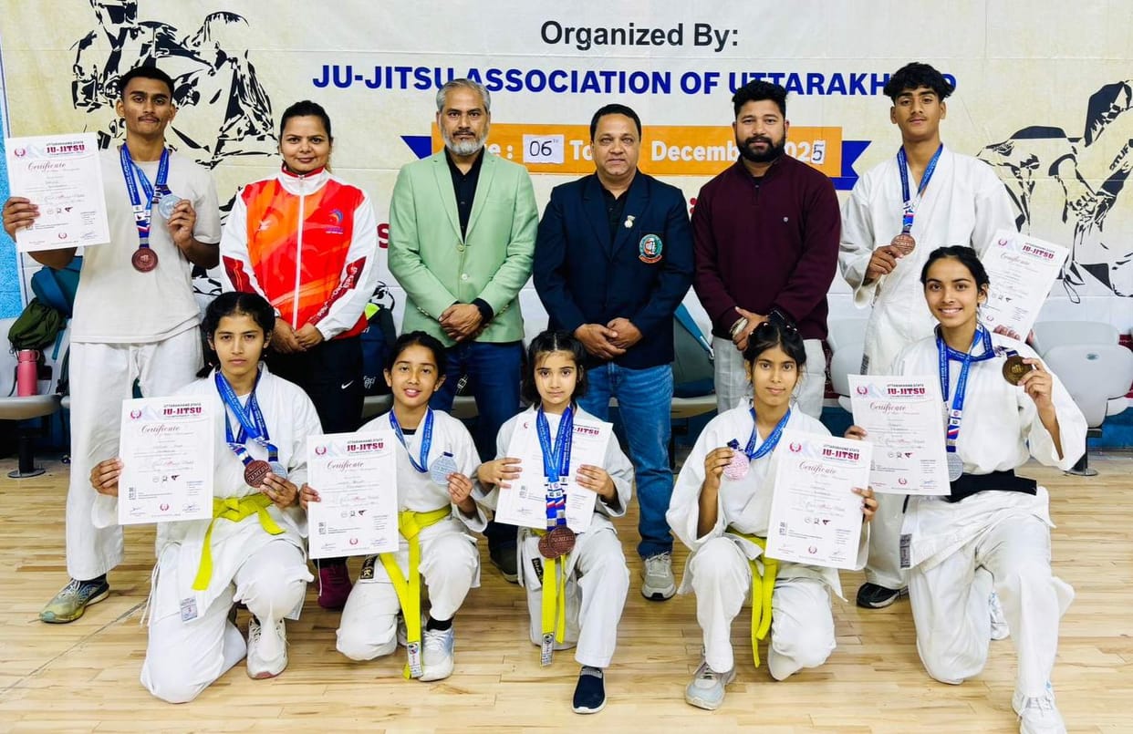 Rishikesh players shine in the state jujitsu championship
