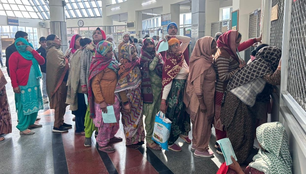 The HCMS strike disrupted the situation, forcing patients to wait up to three hours for treatment.