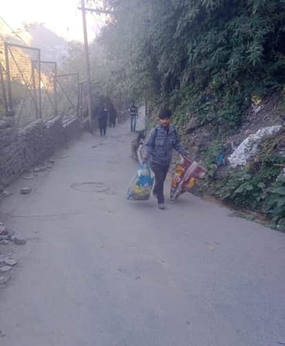 Collecting wet and dry garbage has become a challenge... some places procrastinate, some places dump garbage in the open.