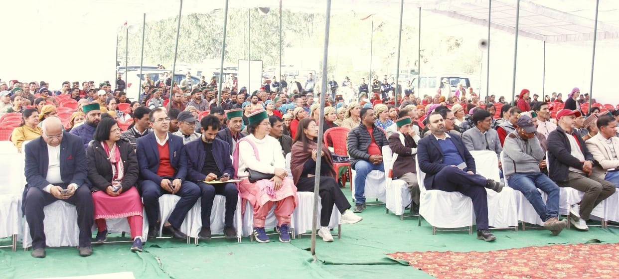 Rampur project organized a camp