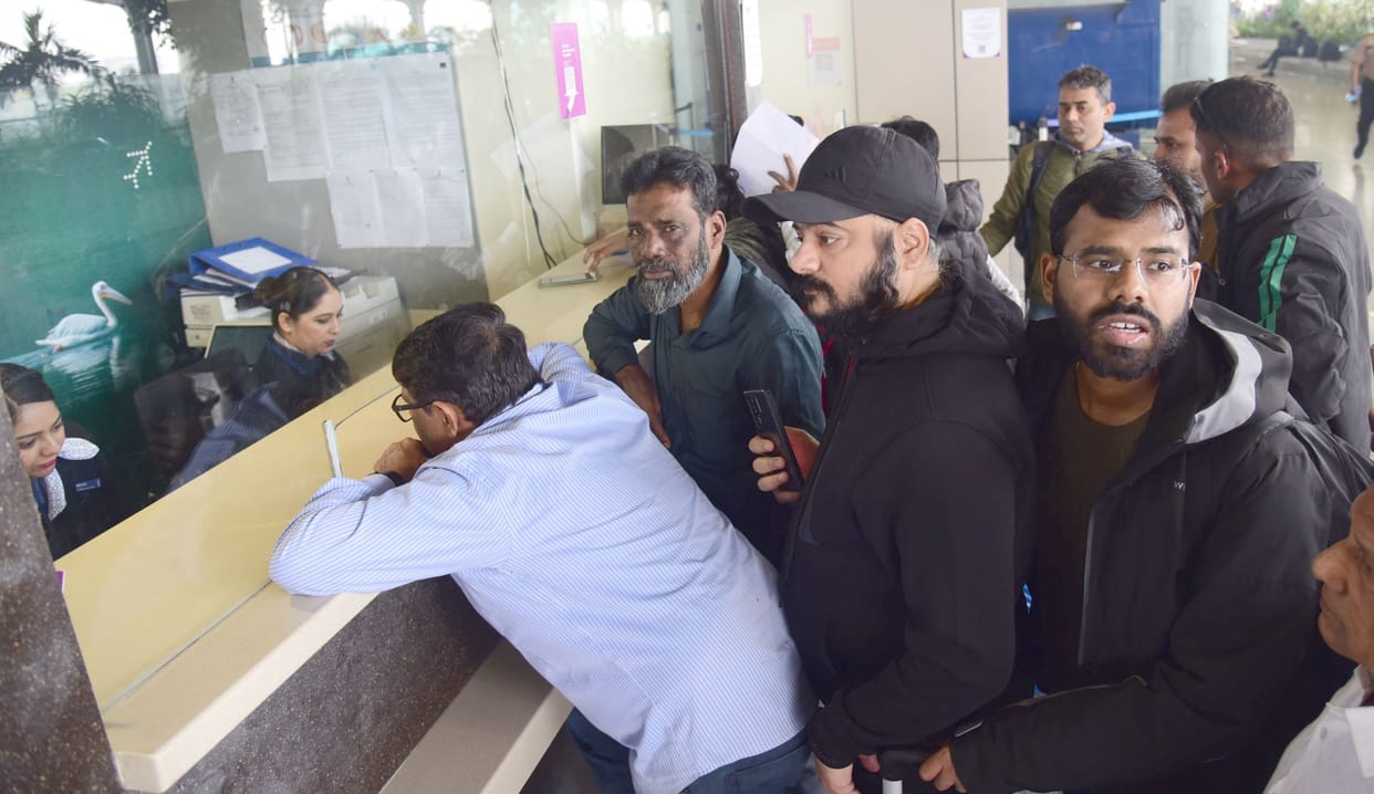 26 flights cancelled, 8,000 passengers upset, 410 tickets cancelled