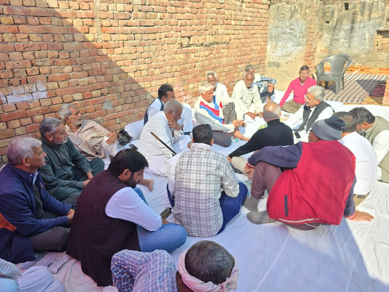 Rao Narendra reached the condolence meeting of Subedar Major